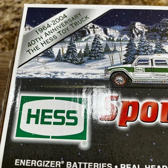 2004 Hess 40 anniversary sport utility vehicle & motorcycles nwt - Picture 3 of 7